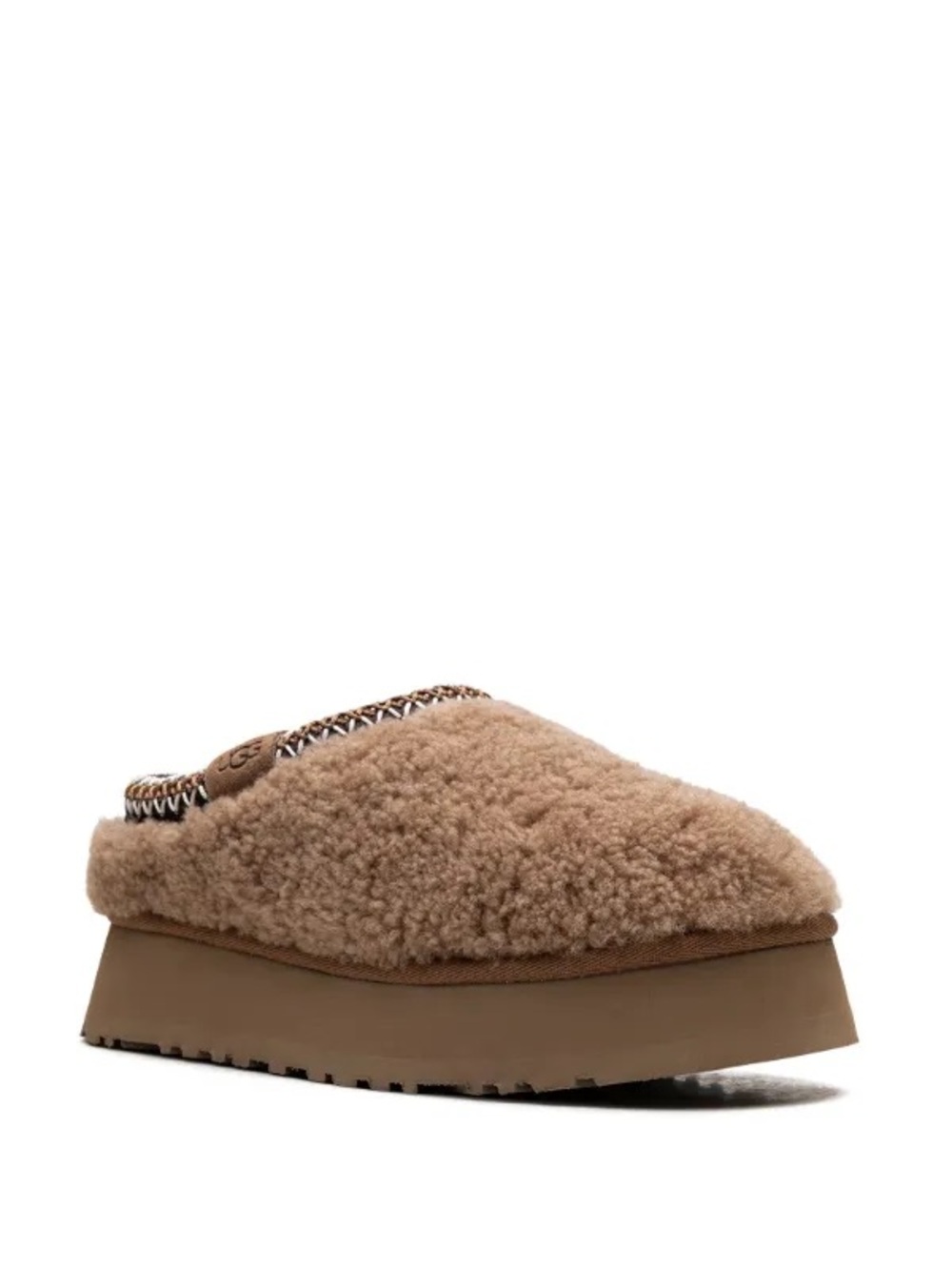 UGG Maxi Curly Tazz Slippers Chestnut Size 6